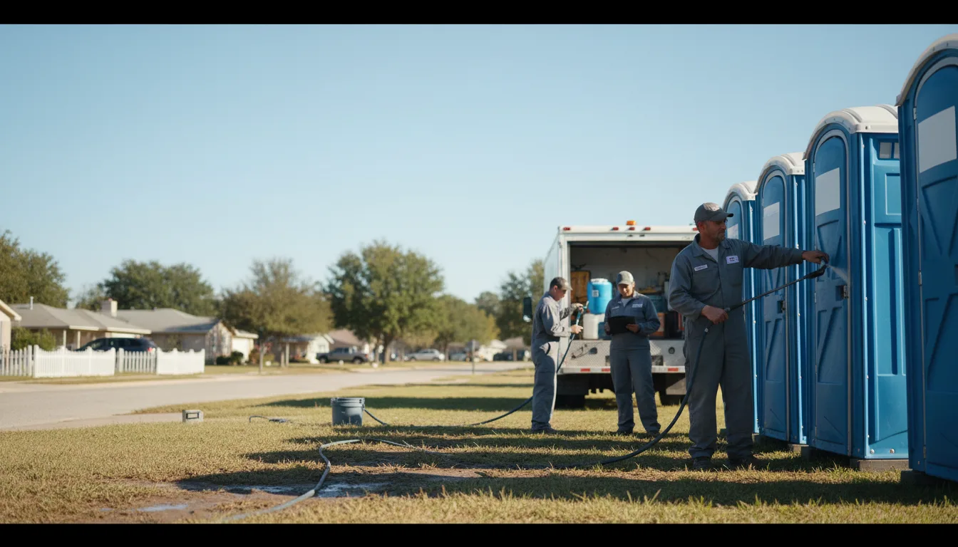 Long-Term Portable Toilet Rental in Rosebud, SD near me